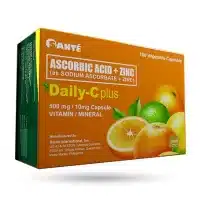 Daily-C Plus, Ascorbic Acid + Zinc 500mg 10mg